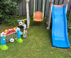 Swing Slide, scooter, scuttle bug, goal