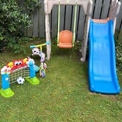 Swing Slide, scooter, scuttle bug, goal