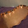 Solid Copper Henry Loveridge & Co "Kidney" tray Image 10