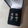 Pave Jewellery Earrings  - Costume  Jewellery.   New. Image 3