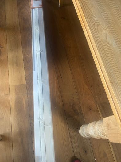 White wooden blinds