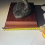 Signed Tom Mackie Sculpture Of A Golfer, Cold Cast Bronze Image 7