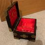 Vintage Chinese brass mounted rosewood jewellery box Image 3