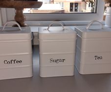 Tea Coffee Sugar Canisters