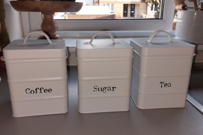 Tea Coffee Sugar Canisters
