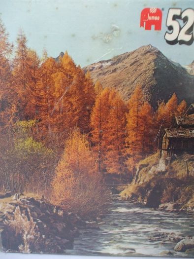 SALE!  JUMBO - Vintage Puzzle - Wallis Switzerland - 520 Pieces