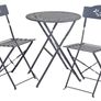 Bistro Set iron vintage french style Image 2