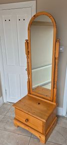 Cheval Mirror with drawer