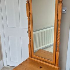 Cheval Mirror with drawer