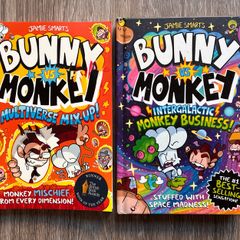 Bunny vs Monkey Graphic Novel Bundle - Jamie Smart (2 Books)