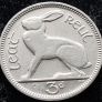 [#357] - Ireland 1934 | Irish 3d | Three Pence | Hare | KM.4 Image 2