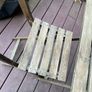 IKEA ASKHOLMEN Outdoor Table and 2 Folding Chairs Set  Good condition Image 5