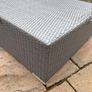 Rattan garden table with cushion Image 4