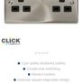 Deco Click double socket Image 3