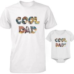 Funny Cute Daddy and Baby Matching T-Shirt and Bodysuit Set - Graffity