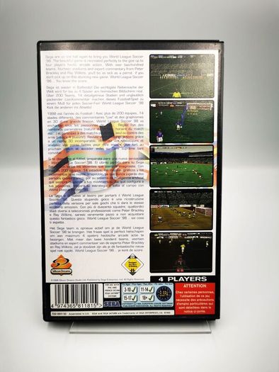 World League Soccer 98 Sega Saturn