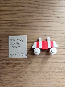 lego sw1448 mouse droid, set star wars 75418