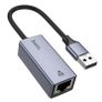 Hoco UA37 USB To Ethernet Adapter 1000 Mbps Metal Gray Image 2