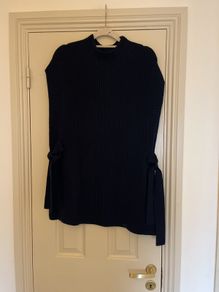 LK Bennett navy wool tunic