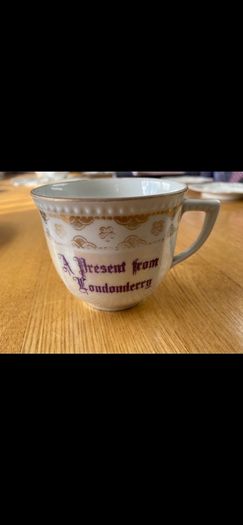 Victorian Souvenir China Trio