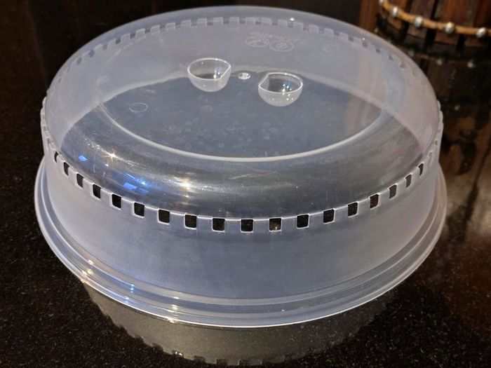 Plastic Plate/food Cover (used).