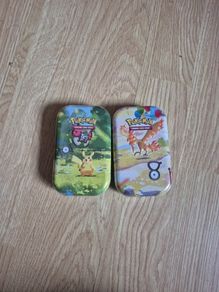Pokemon 30th min tin pair