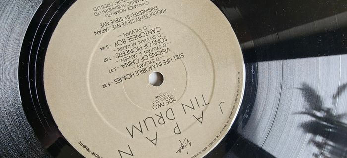 Japan Tin Drum  Lp Irish Pressing