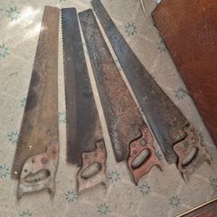 4 vintage saws