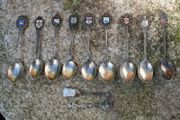 Collectable Spoons (several sterling silver)