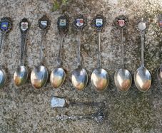 Collectable Spoons (several sterling silver)