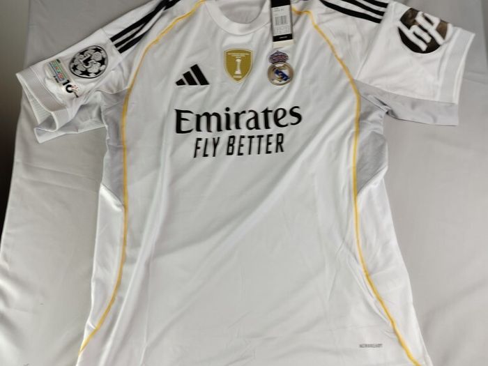 Real Madrid Champions league jersey