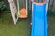 Baby/toddler Swing and slide set