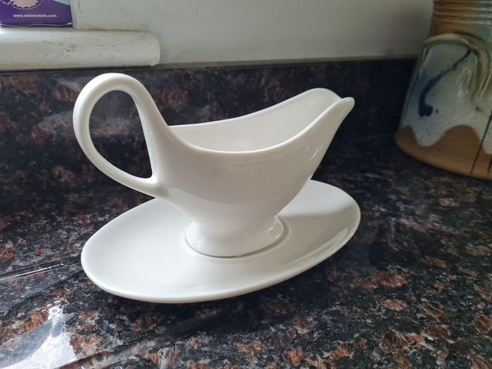 Gravy Sauce Boat and Victorian Dish