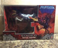 Masters of the universe - samurai battle raptor - new & unopened
