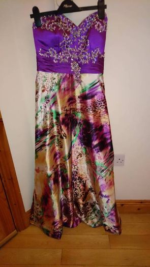 Size 8 maxi debs dress