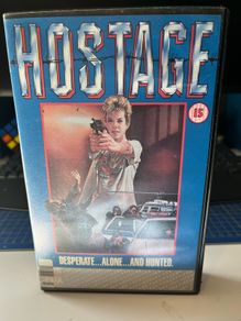 Hostage VHS Big box ex rental
