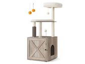 Cat scratching tree  2-in-1 Modern Cat Tree