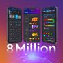 RGBIC LED Strip Lights, 5m Bluetooth LED Lights, Segmented APP Control Rainbow-Like Colour Picking, Music Sync LED Lights for Bedroom, Party, TV Image 8