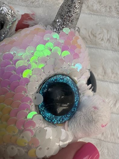 TY Flippables Diamond the Unicorn approx. 6 Used Please see photos