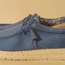 Hey Dude Wally Stretch Canvas Shoe (Blue) Image 2