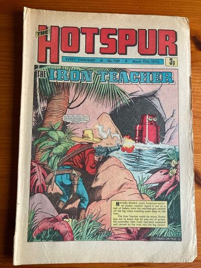 Comics: 'The Hotspur' 1973 (17 numbers)