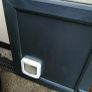 pvc door with electronic cat flap. Image 4