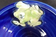 Small Pottery Bowl with Cute Frog