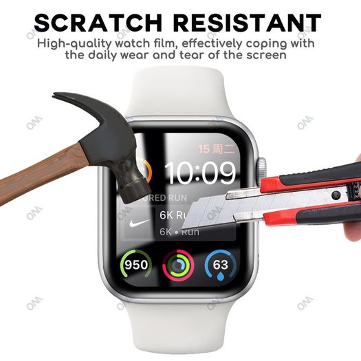 20D Curved Full Soft Protector Film For Apple Watch 6 5 4 SE 40mm For iWatch Screen Protective Not Glass
