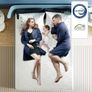 5FT King Size Memory Foam Mattress, 8 Inch with Soft Fabric, Skin-friendly Mattress, Breathable Cover, 2 Layer for More Supportive, Medium Firm-150x200x20cm Image 5