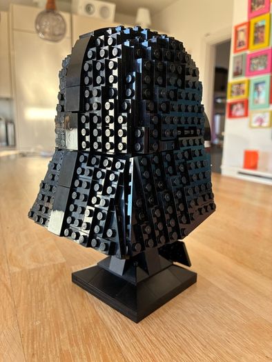 Star Wars Lego Darth Vader Head