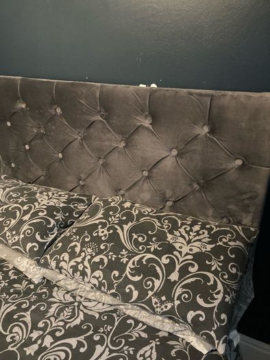 Double Bed  and Headboard and Mattress