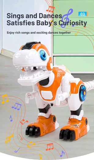 Intelligent Action Demo Mecha Dinosaur