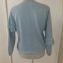 Zara pale blue knit uk 8-10 Image 5