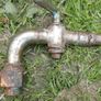 Antique Solid Brass Beer Barrel Flagon Tap Art Deco Design Image 4